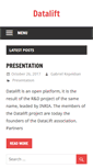 Mobile Screenshot of datalift.org
